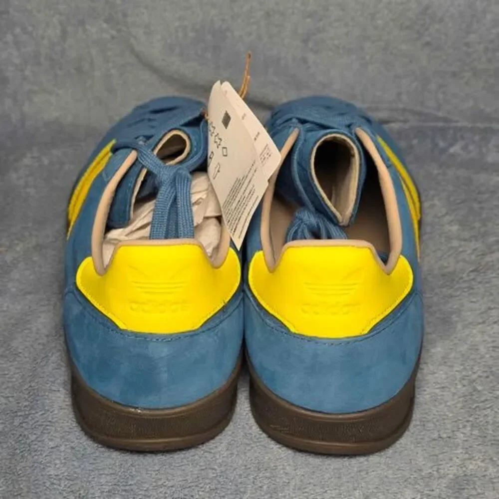 Adidas Gazelle Indoor Pro Blue/Yellow Mens US 12